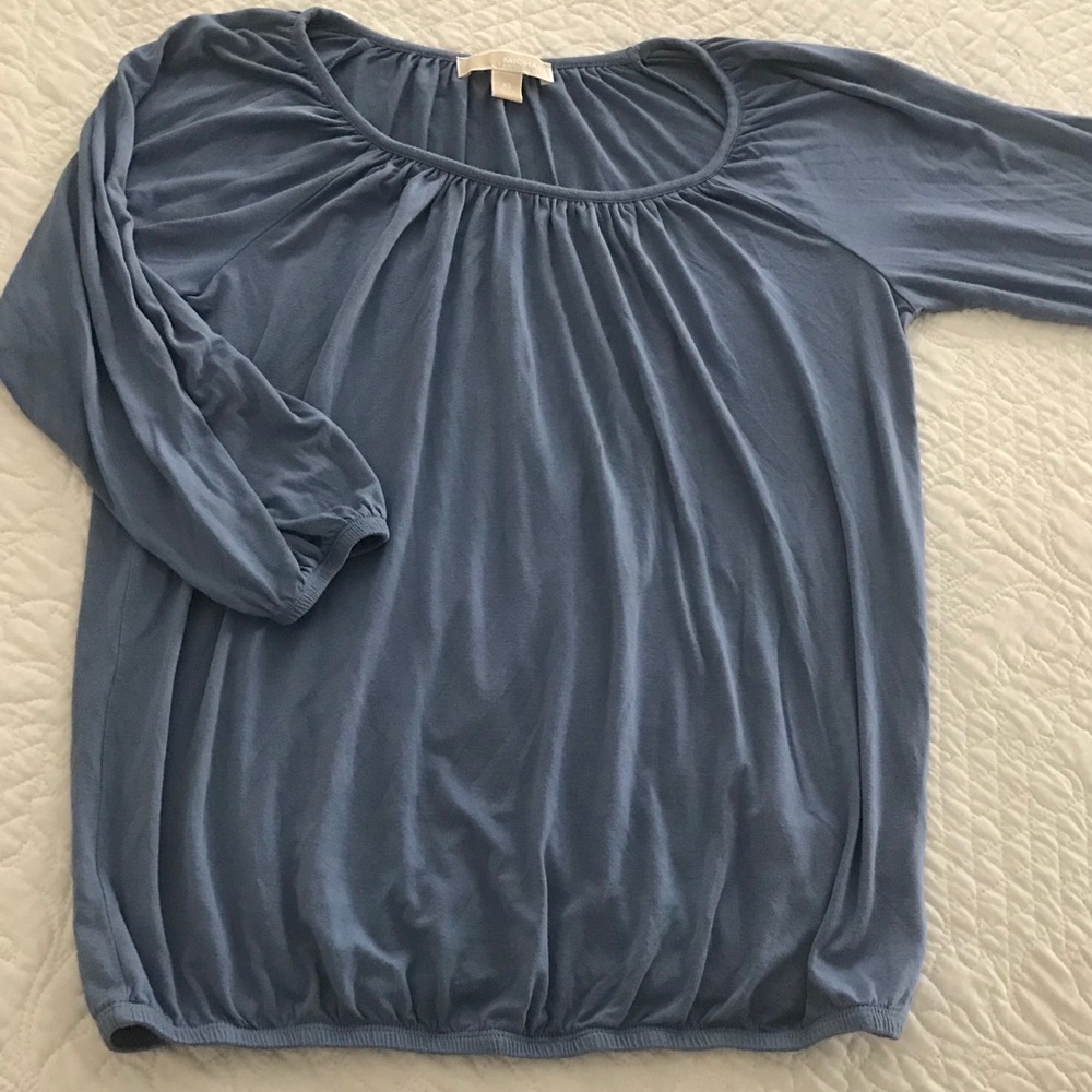 Michael Kors. On/off shoulder pullover blouse.